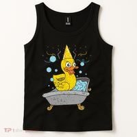Duckling Duckie Bath Toy Ducky Rubber Duck Tank Top thumb 2