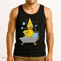Duckling Duckie Bath Toy Ducky Rubber Duck Tank Top thumb 3