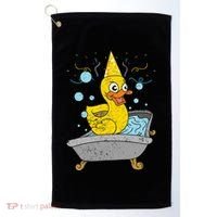 Duckling Duckie Bath Toy Ducky Rubber Duck Golf Towel thumb 0