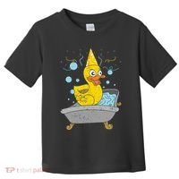 Duckling Duckie Bath Toy Ducky Rubber Duck Toddler T-Shirt thumb 0
