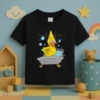 Duckling Duckie Bath Toy Ducky Rubber Duck Toddler T-Shirt thumb 3
