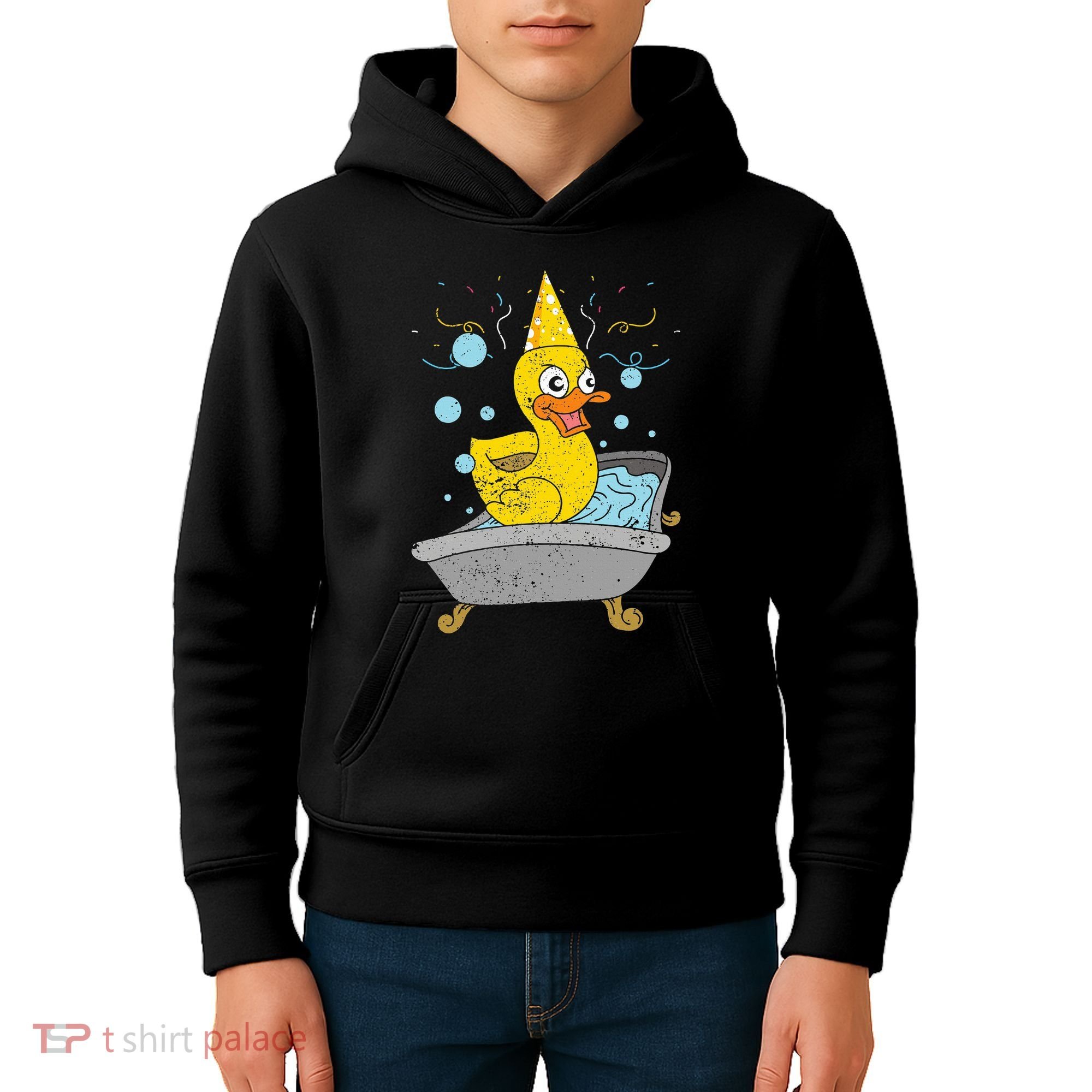 Duckling Duckie Bath Toy Ducky Rubber Duck Kids Hoodie