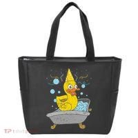 Duckling Duckie Bath Toy Ducky Rubber Duck Tote Bag thumb 0