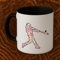 Dot Day Baseball Player Swing Coffee Mug thumb 2