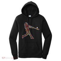 Dot Day Baseball Player Swing Women's Hoodie thumb 0