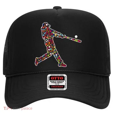 Dot Day Baseball Player Swing Hat