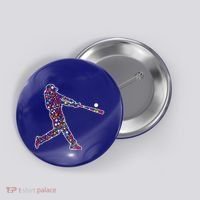 Dot Day Baseball Player Swing Button thumb 0