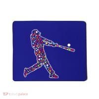 Dot Day Baseball Player Swing Mousepad thumb 0