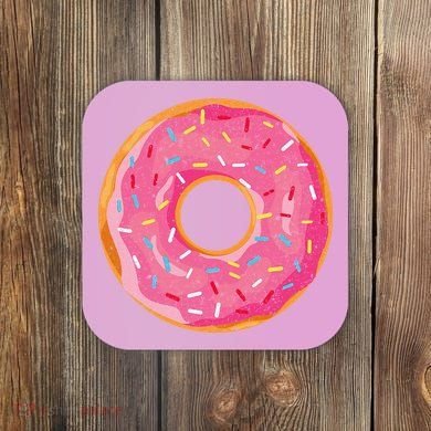 Delicious Donut Costume Coaster