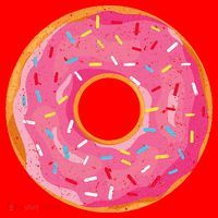 Delicious Donut Costume Santa Hat thumb 1