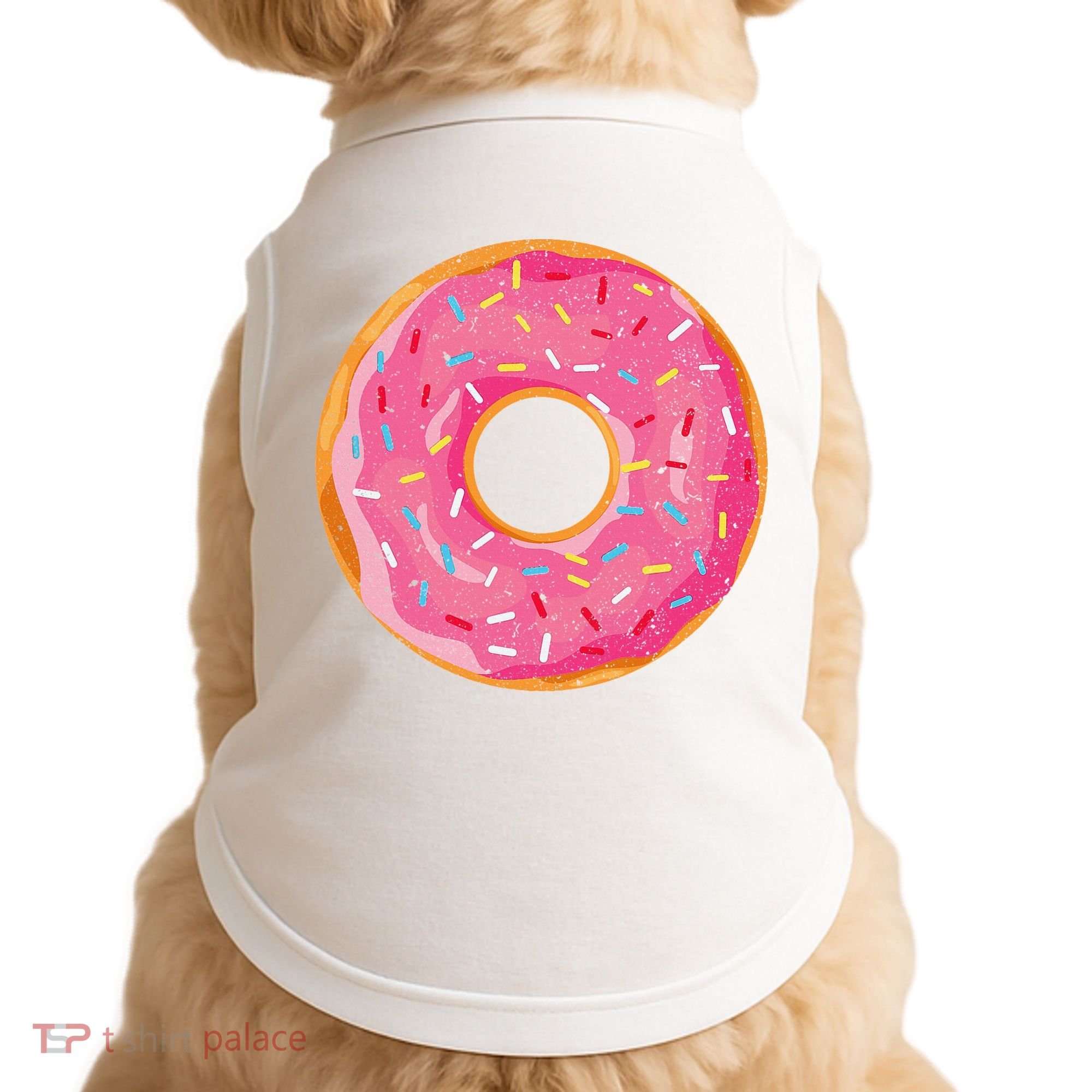 Delicious Donut Costume Doggie Tank