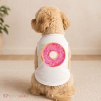 Delicious Donut Costume Doggie Tank thumb 2