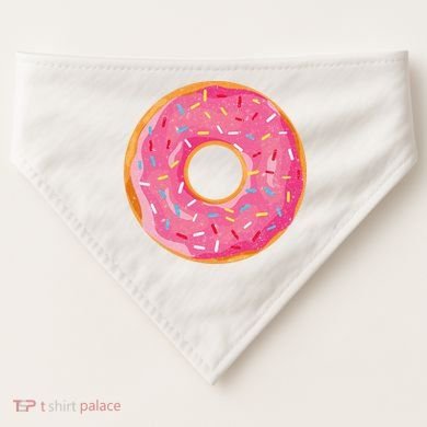 Delicious Donut Costume USA-Made Doggie Bandana