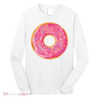 Delicious Donut Costume Long Sleeve Shirt