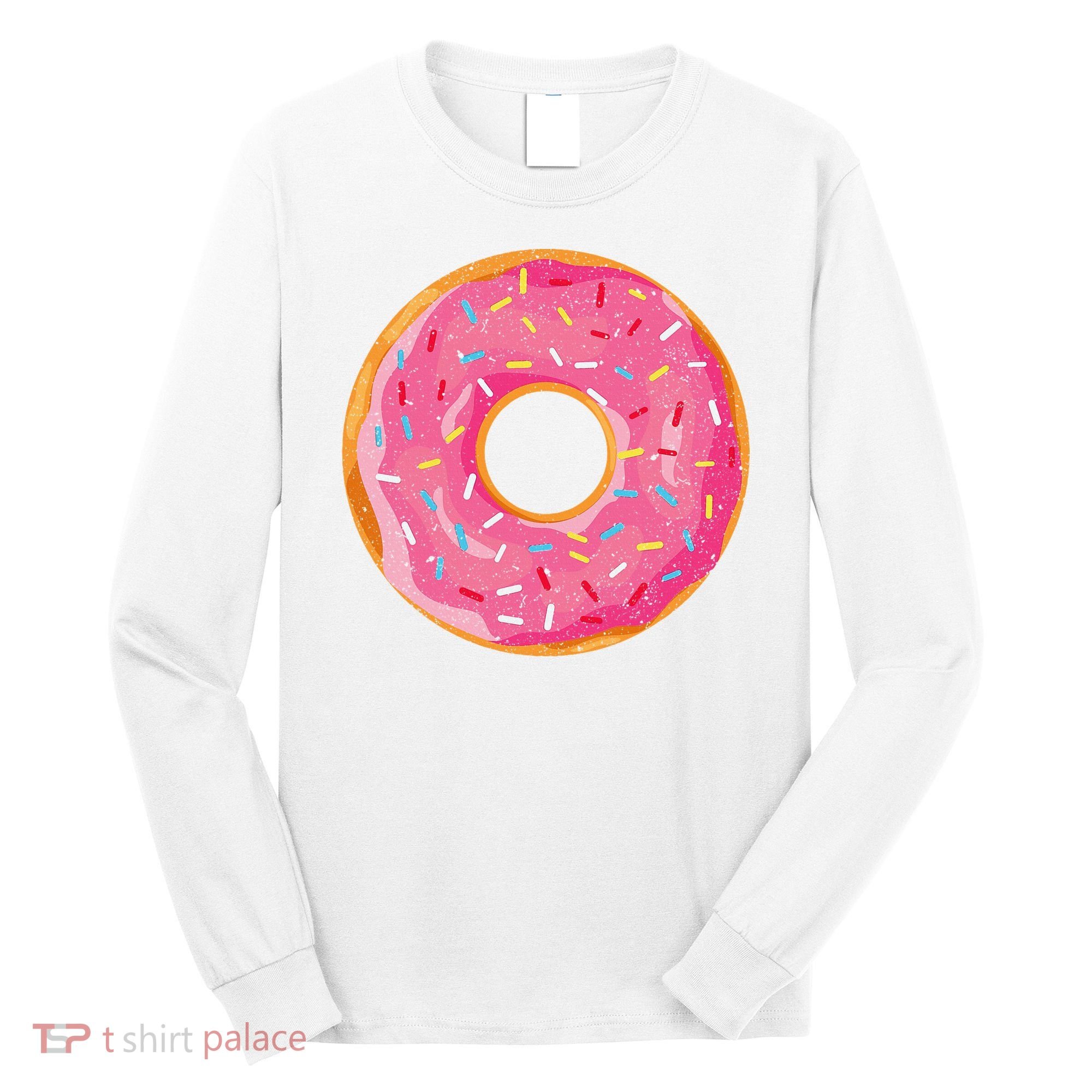 Delicious Donut Costume Long Sleeve Shirt