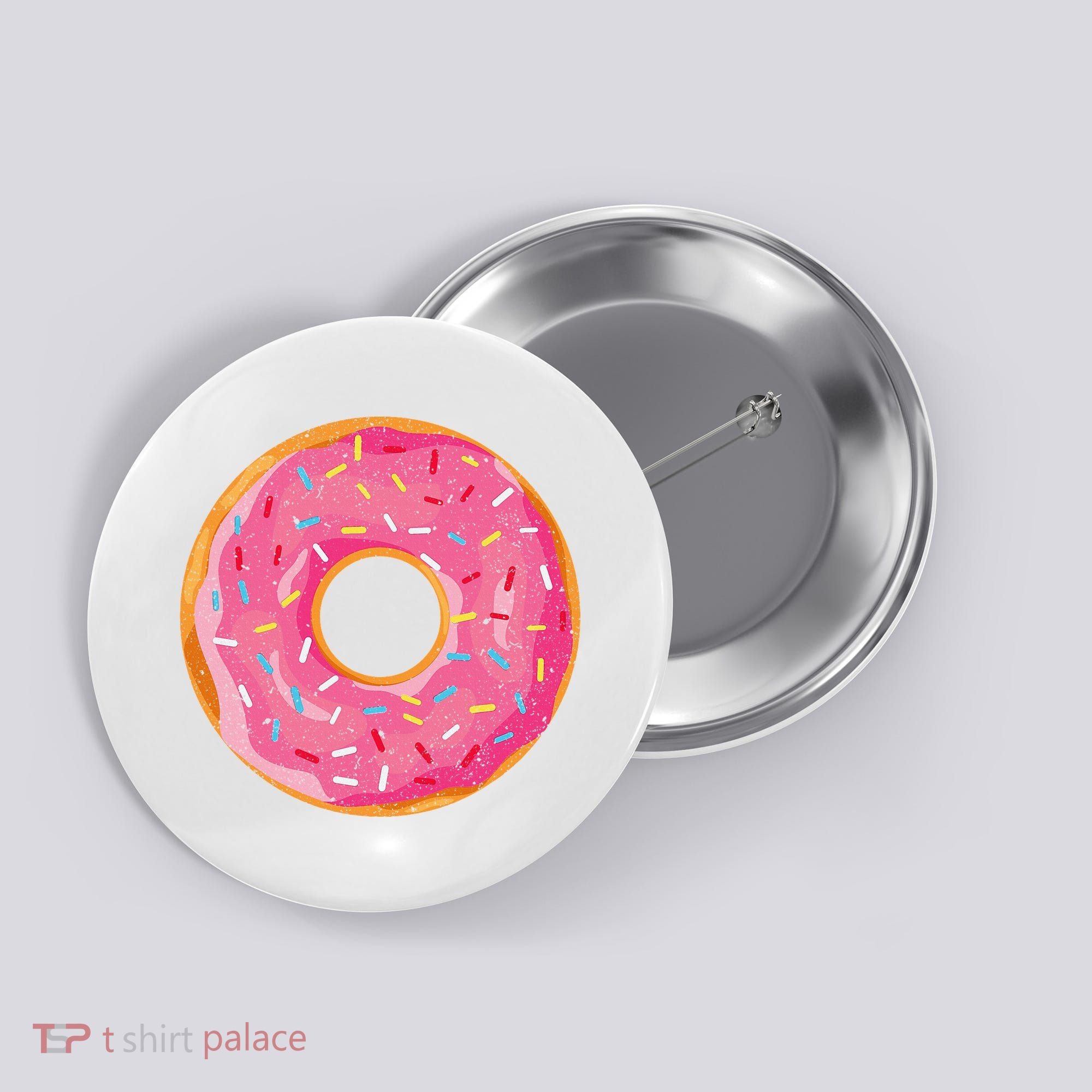 Delicious Donut Costume Button