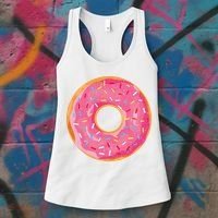 Delicious Donut Costume Women's Tank Top thumb 3