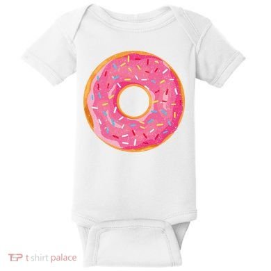 Delicious Donut Costume Baby Bodysuit
