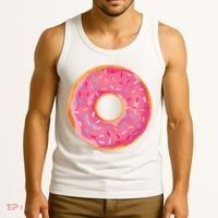Delicious Donut Costume Tank Top thumb 3