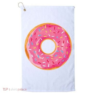 Delicious Donut Costume Golf Towel