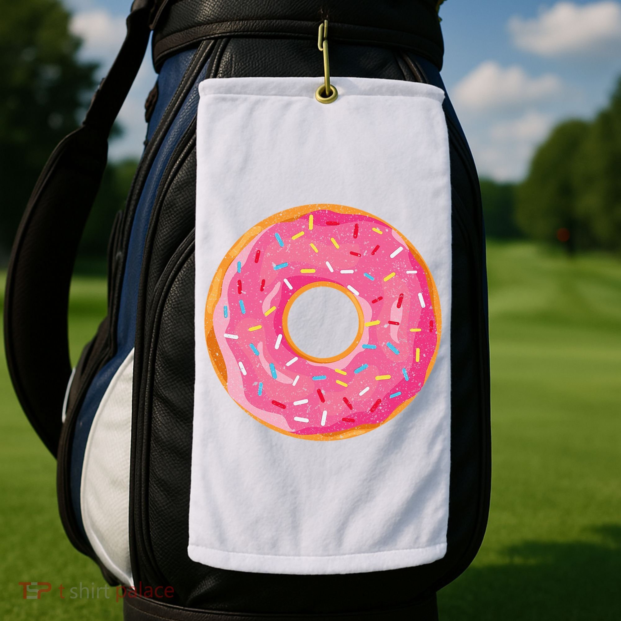 Delicious Donut Costume Golf Towel