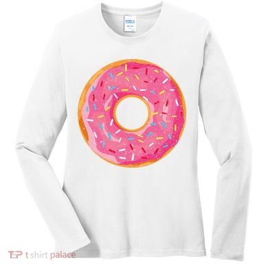 Delicious Donut Costume Women's Long Sleeve Shirt
