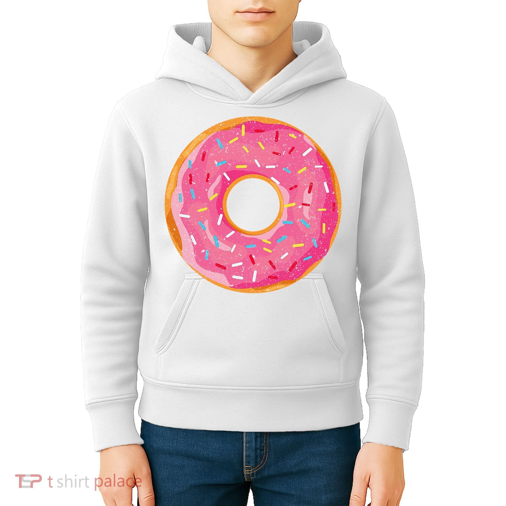 Delicious Donut Costume Kids Hoodie