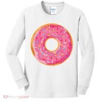 Delicious Donut Costume Kids Long Sleeve Shirt thumb 0
