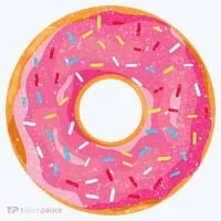 Delicious Donut Costume Kids Long Sleeve Shirt thumb 2