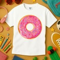 Delicious Donut Costume Kids T-Shirt thumb 3