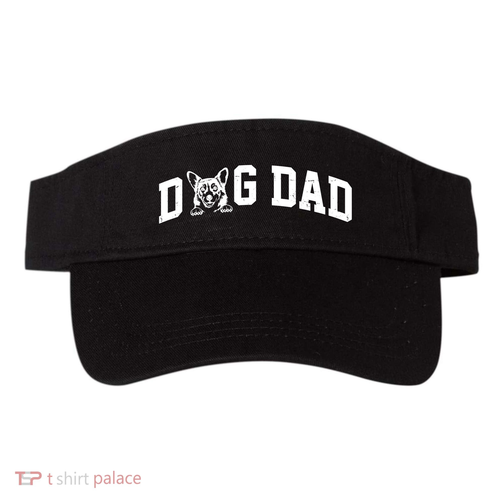 Dog Dad Corgi Lover Visor
