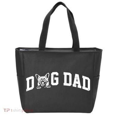 Dog Dad Corgi Lover Tote Bag
