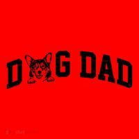Dog Dad Corgi Lover Santa Hat thumb 1