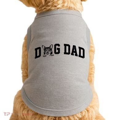 Dog Dad Corgi Lover Doggie Tank