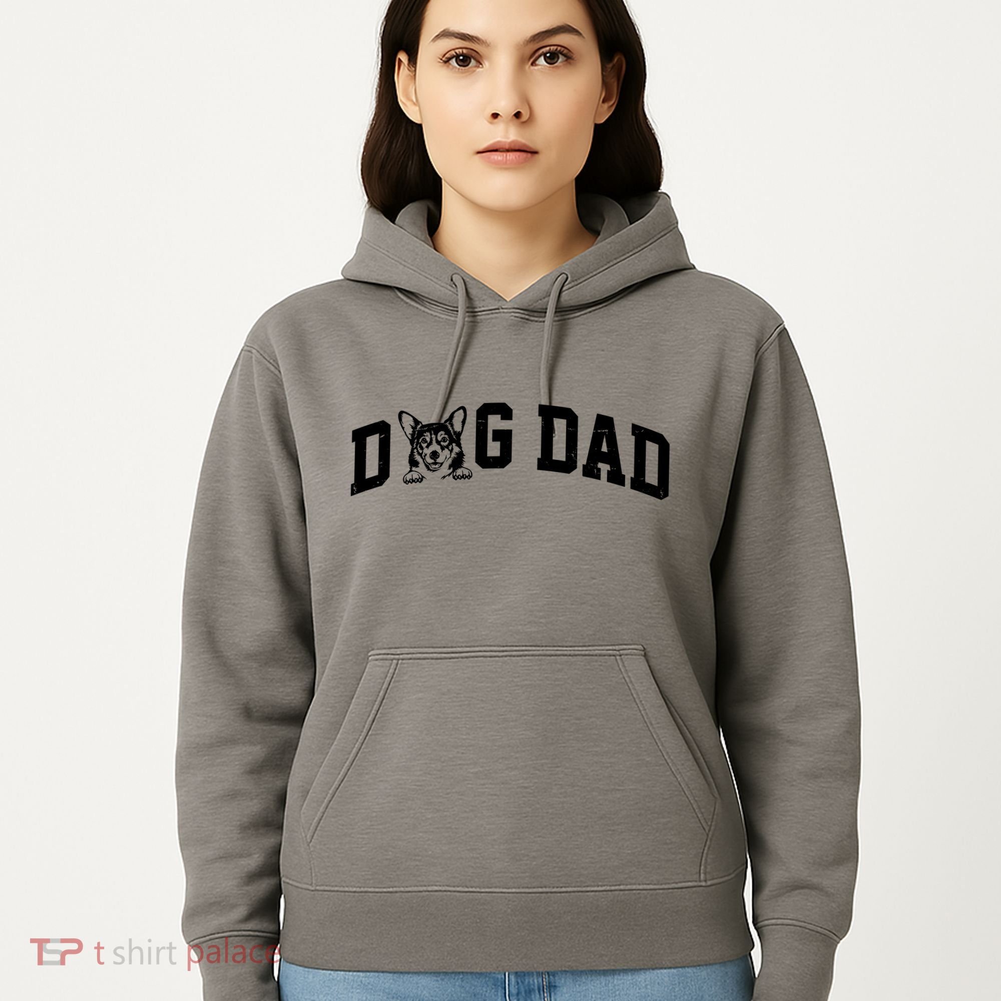Dog Dad Corgi Lover Hoodie