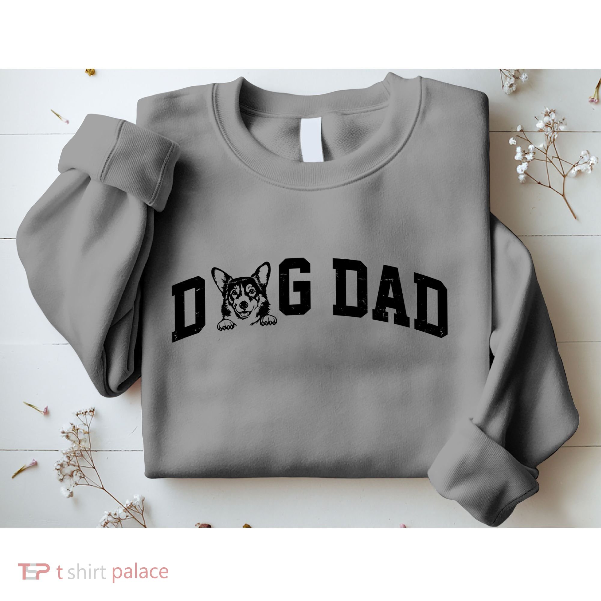 Dog Dad Corgi Lover Sweatshirt