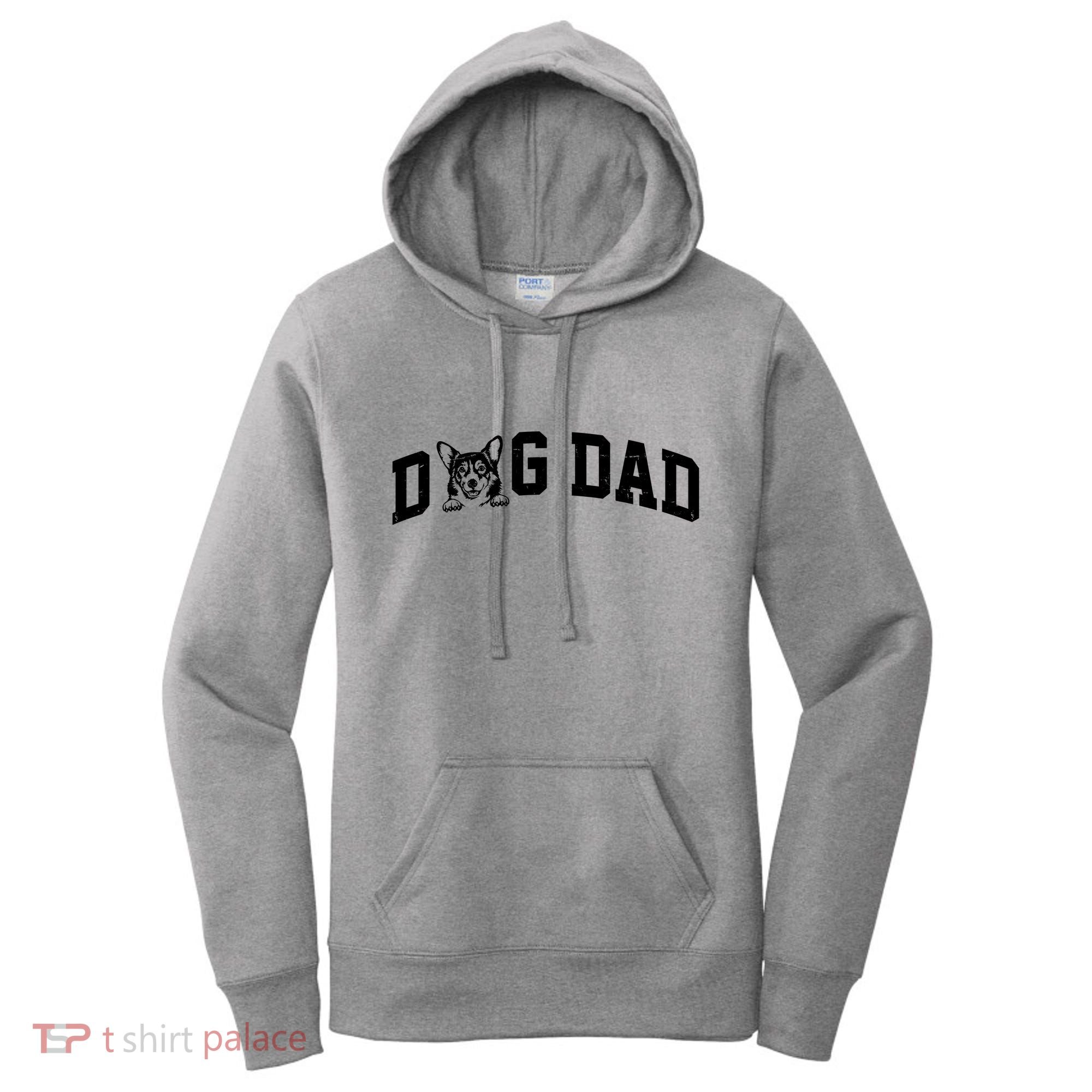 Dog Dad Corgi Lover Women's Hoodie