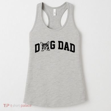 Dog Dad Corgi Lover Women's Tank Top
