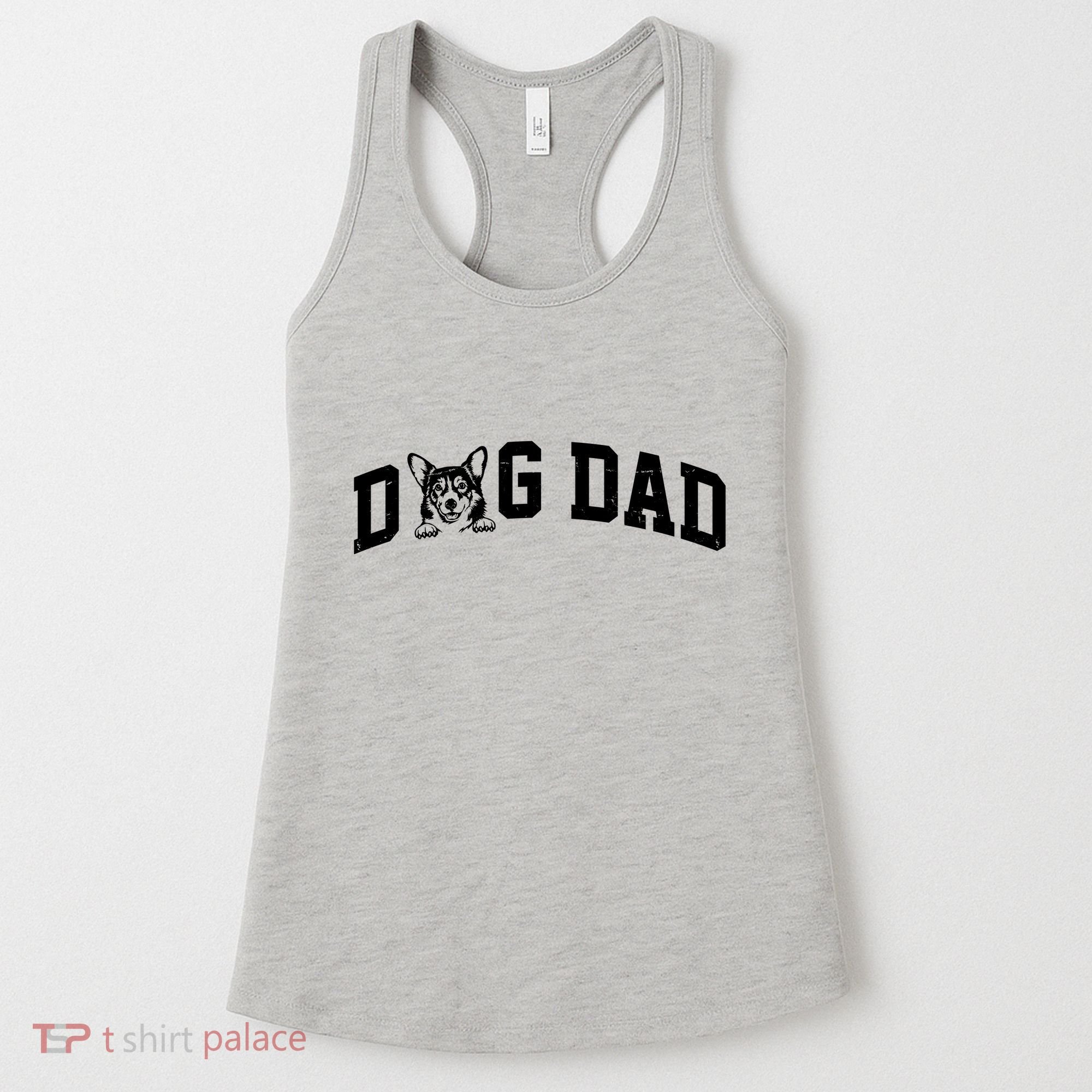 Dog Dad Corgi Lover Women's Tank Top