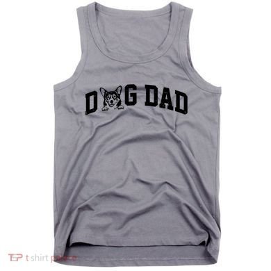 Dog Dad Corgi Lover Tank Top