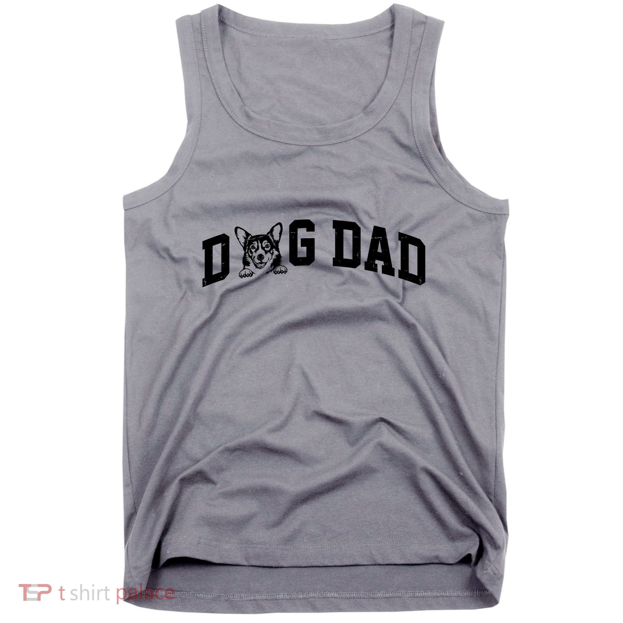 Dog Dad Corgi Lover Tank Top