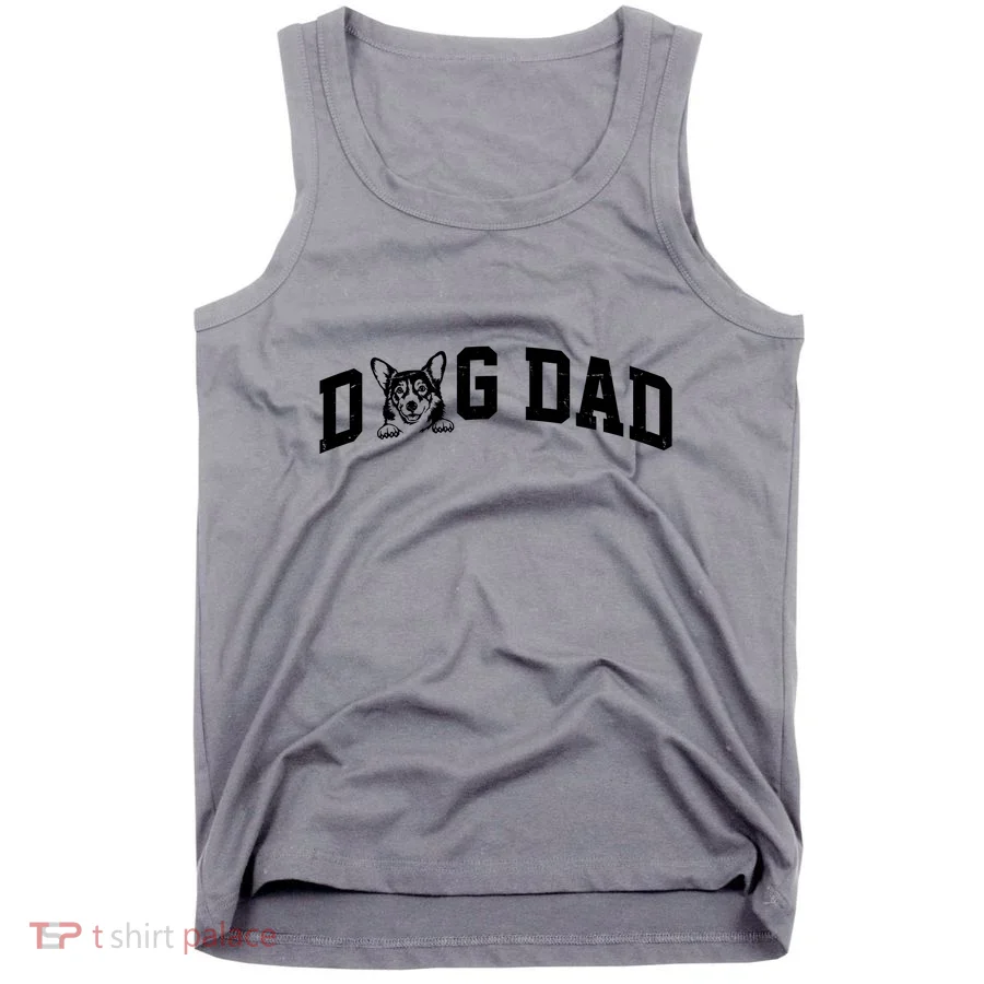 Dog Dad Corgi Lover Tank Top