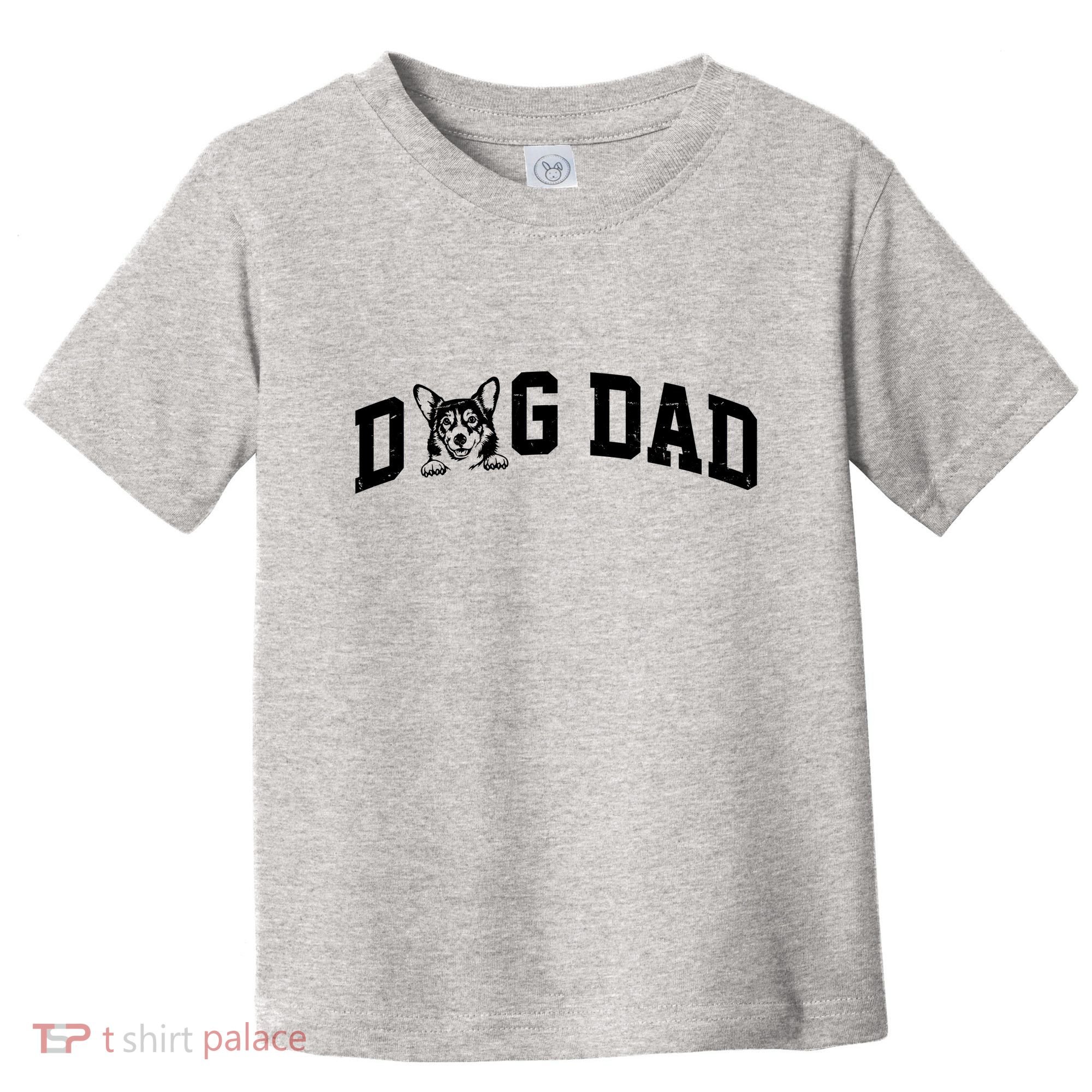 Dog Dad Corgi Lover Toddler T-Shirt