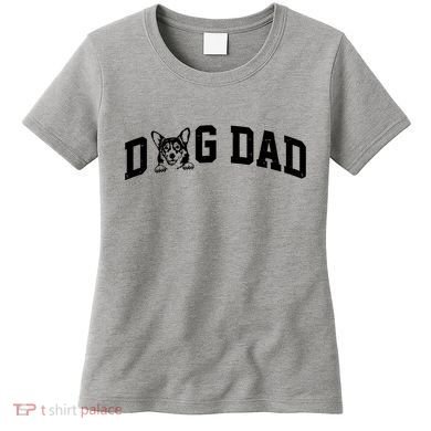 Dog Dad Corgi Lover Women's T-Shirt