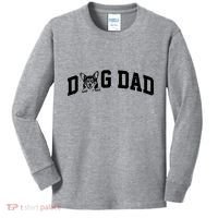 Dog Dad Corgi Lover Kids Long Sleeve Shirt thumb 0