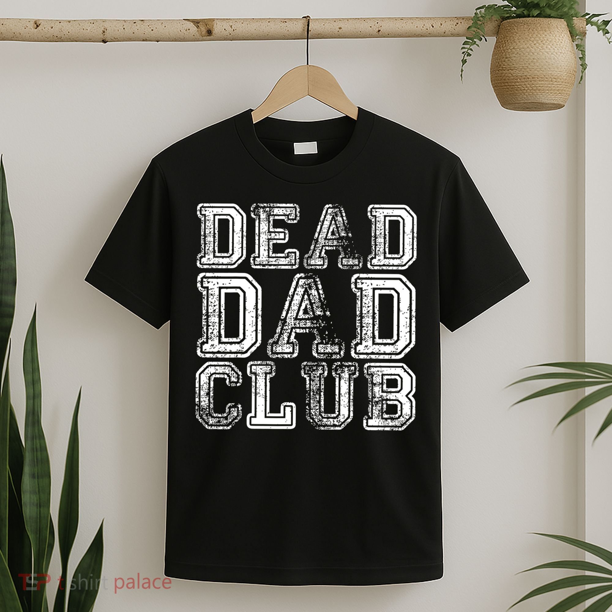 Dead Dad Club Retro Funny Saying T-Shirt