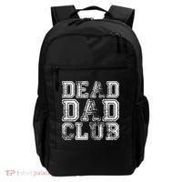 Dead Dad Club Retro Funny Saying Backpack thumb 0