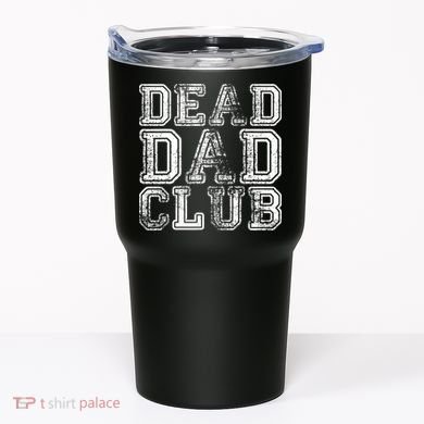 Dead Dad Club Retro Funny Saying Tumbler