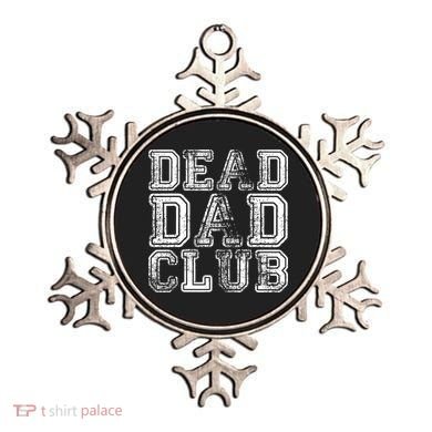 Dead Dad Club Retro Funny Saying Ornament