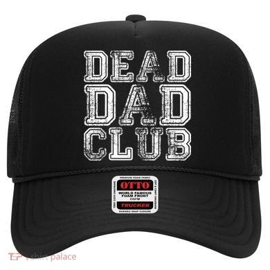 Dead Dad Club Retro Funny Saying Hat